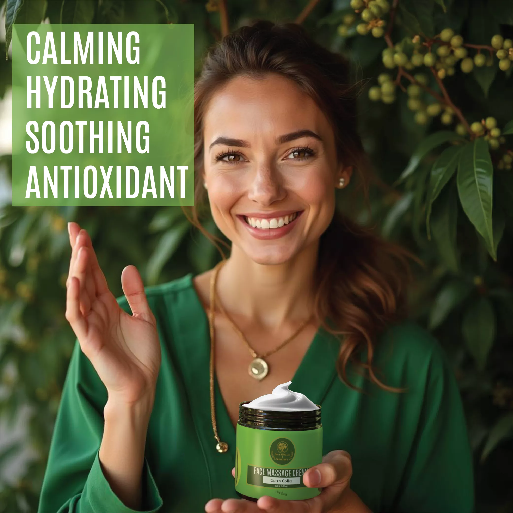 Green Coffee Face Massage Cream (250g)